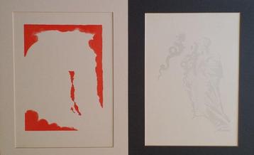 Salvador Dali (1904-1989) - Print proofs: Inferno, Dantes