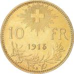 Zwitserland. 10 Francs 1915 Swiss Gold 10 Francs Vreneli