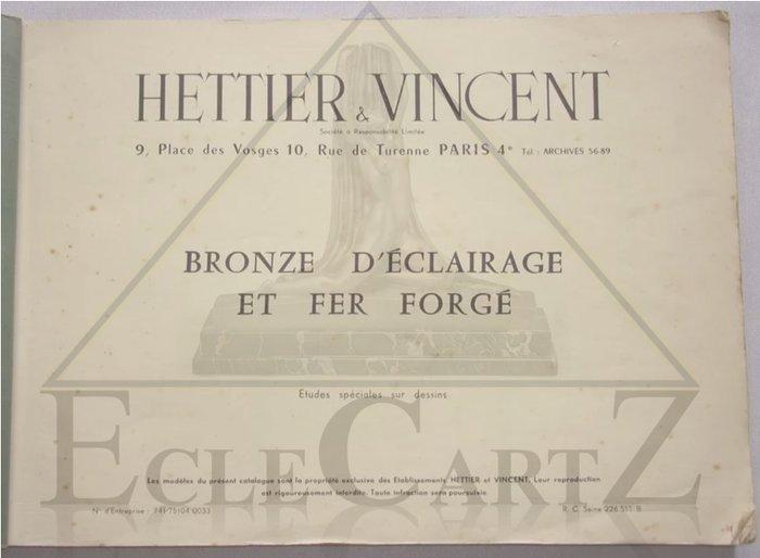 HETTIER & VINCENT - VERRERIE LES HANOTS (VERLYS) - Lamp -, Antiek en Kunst, Kunst | Designobjecten