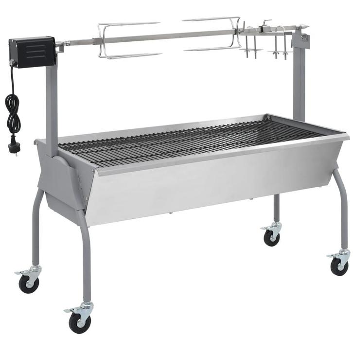vidaXL Draaispit barbecue met elektrische motor, Elektronische apparatuur, Overige elektronische apparatuur, Nieuw, Verzenden