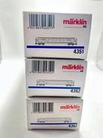 Märklin H0 - 4351/52 - Wagon de passagers pour trains, Hobby en Vrije tijd, Modeltreinen | H0, Nieuw