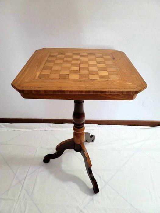 Schaaktafel - Hout - schaakbord, Antiek en Kunst, Curiosa en Brocante