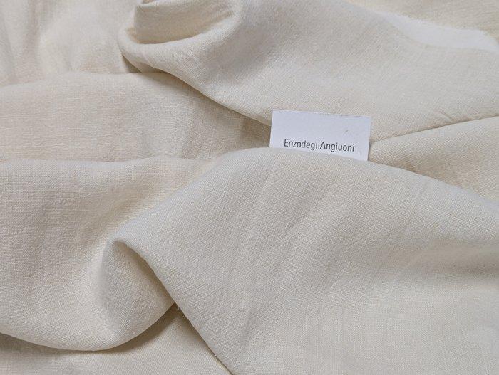 Taglio Puro Lino Naturale – Enzo degli Angiuoni per Dedar -, Antiek en Kunst, Antiek | Tapijten, Tafelkleden en Textiel