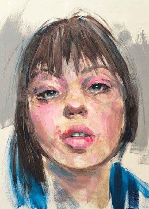 Geranio Paola - Connection - No Reserve, Antiquités & Art, Art | Peinture | Moderne