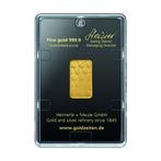 25 gram - Goud .999 - Heimerle + Meule - Verzegeld, Postzegels en Munten, Edelmetalen en Baren