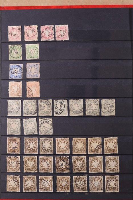 Duitsland 1850/1949 - Lot in 4 stockboeken + 1 Schaubek, Timbres & Monnaies, Timbres | Europe | Allemagne