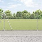 vidaXL Hexagon Hek 1.2x50 m Gegalvaniseerd Staal, Tuin en Terras, Verzenden, Nieuw