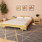 vidaXL Cadre de lit Bambou 140 x 200 cm, Maison & Meubles, Chambre à coucher | Lits, Neuf, Verzenden