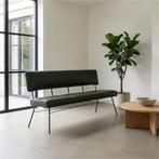 Leren eetkamerbank Solid - Hermes Verde (donkergroen) -, Huis en Inrichting, Stoelen, Ophalen of Verzenden, Nieuw, Overige kleuren