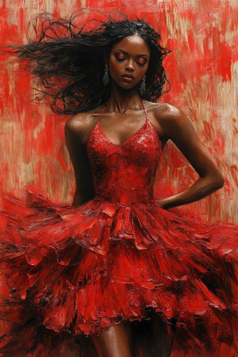 CoCo - Crimson Passion - XXL, Antiek en Kunst, Kunst | Designobjecten