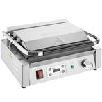 Contact-/Paninigrill | BISTRO | Enkel XL | Gegroefd, Verzenden, Nieuw in verpakking
