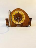 Amsterdamse School klok - Art Deco Hout, Messing - 1920-1930