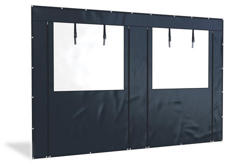 Overkapping zijwand PVC  | 4 meter breed |  250cm hoog |, Jardin & Terrasse, Tonnelles, Envoi