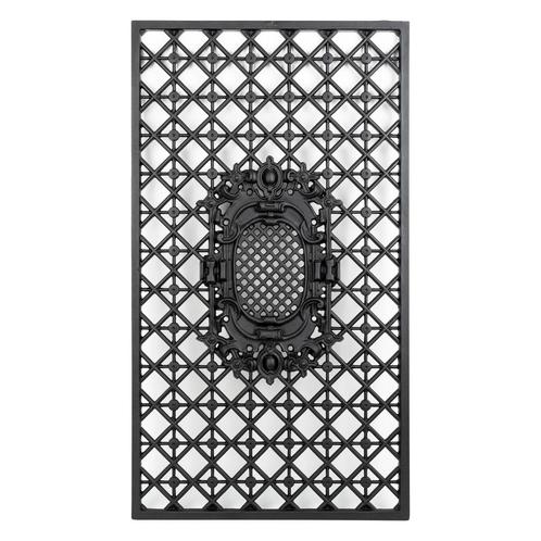 Deurroosters Deurrooster H:100 x B:56 Ruit R 467 Raam  Deur, Doe-het-zelf en Bouw, Deuren en Vliegenramen, Vouwdeur, Nieuw, Metaal