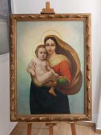 Europese school (XIX) - NO RESERVE - Virgen con el Niño, Antiek en Kunst