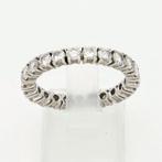 Bague - 18 carats Or blanc Diamant (Naturelle)