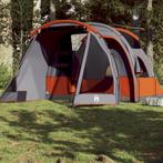 vidaXL Tente de camping tunnel 4 personnes gris