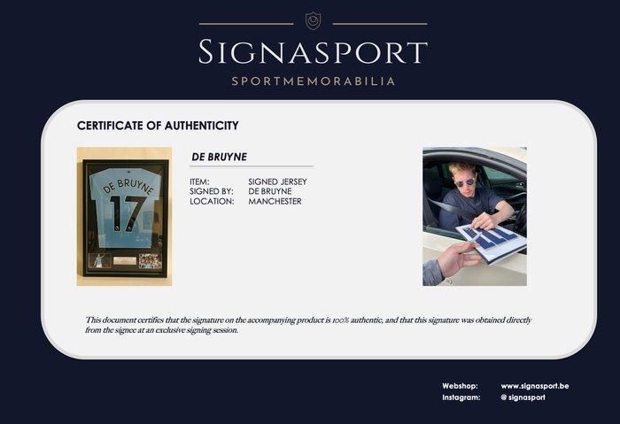 Manchester City - Europese voetbal competitie - Kevin De, Verzamelen, Overige Verzamelen