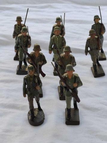 Elastolin, Lineol, Schusso, Armee - Militaire miniatuur beschikbaar voor biedingen