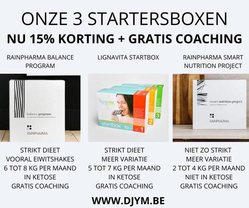 Ontdek onze 3 startersboxen en profiteer nu van 15% korting, Boeken, Gezondheid, Dieet en Voeding, Nieuw, Dieet en Voeding, Verzenden