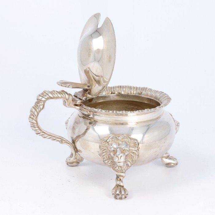 Atkin Brothers - Condiment set - Zware uitvoering -, Antiek en Kunst, Antiek | Zilver en Goud