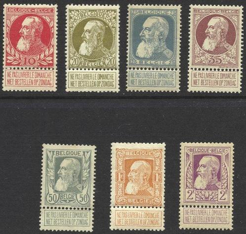 Belgique 1905 - Grosse Barbe - Neufs sans charnière -, Postzegels en Munten, Postzegels | Europa | België