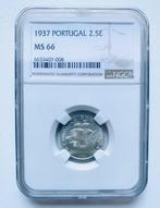 Portugal. Republic. 2 ½ Escudos 1937 MS66