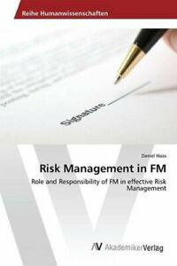 Risk Management in FM.by Daniel New   ., Boeken, Overige Boeken, Zo goed als nieuw, Verzenden