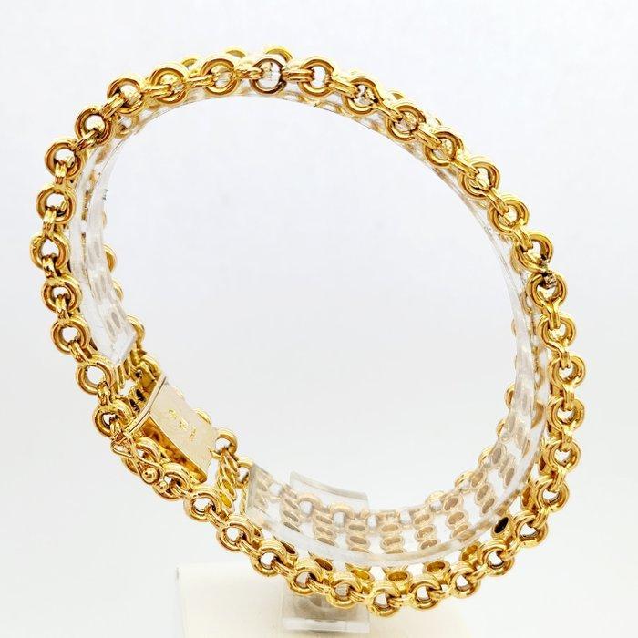 Armband - 18 karaat Geel goud, Handtassen en Accessoires, Armbanden