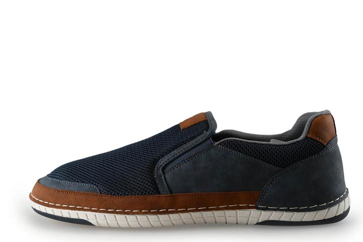 Tom Tailor Instappers in maat 46 Blauw | 5% korting, Kleding | Heren, Schoenen, Blauw, Zo goed als nieuw, Overige typen, Verzenden