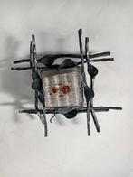 Albano Poli - Lampe murale - Fer, Verre - style brutaliste