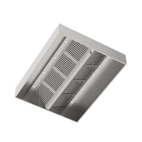 Horeca afzuigkap eilandmodel 2000x2000x400 mm, Doe-het-zelf en Bouw, Ventilatie en Afzuiging