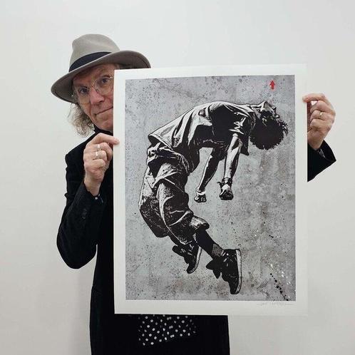 Jef Aérosol (1957) - Jump, Antiek en Kunst, Kunst | Schilderijen | Modern
