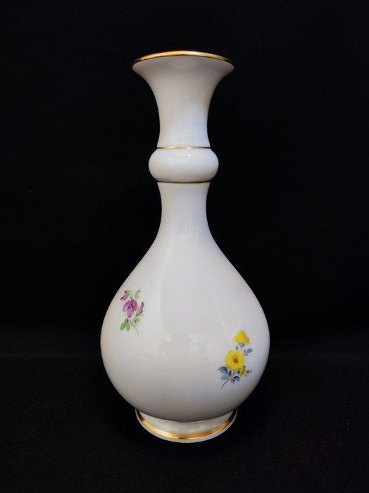 Meissen - Vaas - 18,3 cm balustervaas/enghalsvase gekleurde, Antiek en Kunst, Antiek | Glaswerk en Kristal