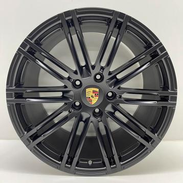 Porsche Macan ORIGINELE 21 Turbo III zwart (GTS) met banden, Ophalen, Banden en Velgen