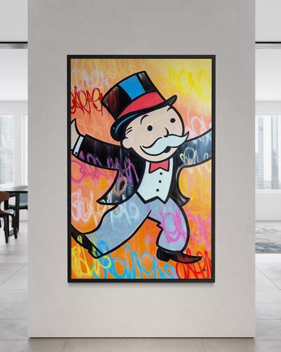 Gunnar Zyl - Mr. Monopoly XXL, Antiek en Kunst, Kunst | Schilderijen | Modern