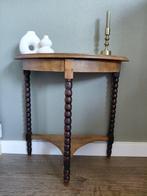 Table dappoint - Bois - Table de console semi-circulaire