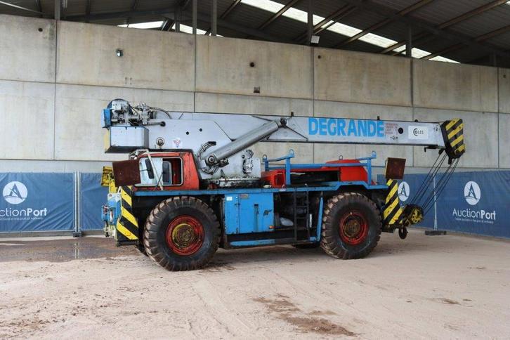 Veiling: Telescoopkraan Grove Diesel, Zakelijke goederen, Machines en Bouw | Kranen en Graafmachines, Ophalen