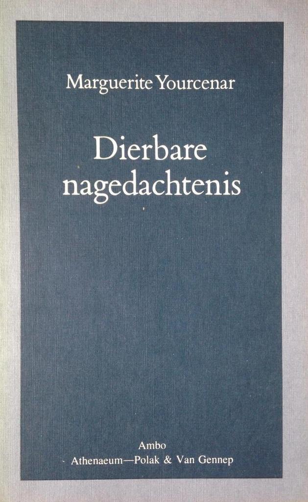 Dierbare nagedachtenis 9789026305955 M. Yourcenar, Boeken, Literatuur, Gelezen, Verzenden