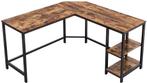 Computerbureau - L-vormig hoekbureau - 138x138 cm -, Verzenden, Nieuw
