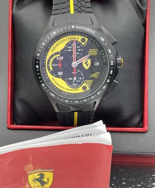Scuderia - Ref.SF.03.1.34.0054 - Ferrari - Date -, Handtassen en Accessoires, Horloges | Heren
