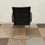 vergaderstoel Ahrend, groene/zwarte stoffering - grijze, Huis en Inrichting, Stoelen, Gebruikt, Zwart, Eén