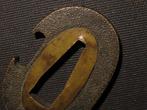 Katana - Laiton - Brass Tanto Tsuba : C5-169 - Japon -, Antiek en Kunst