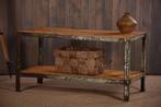 Industriele vintage TV meubel | Oude tafel tv kast | Salont