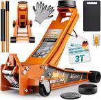 Autokrik - Garagekrik - Hydraulische krik - 3 Ton - Oranje -, Verzenden, Nieuw