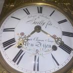 Horloge comtoise - - Laiton laqué - 1800-1850 - Morbier, Antiquités & Art