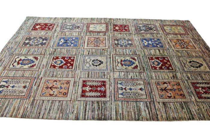 Gabbeh - Vloerkleed - 293 cm - 200 cm - Gabbeh Nomaden Neu, Huis en Inrichting, Stoffering | Tapijten en Vloerkleden