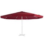 vidaXL Vervangingsdoek voor parasol 500 cm bordeauxrood, Verzenden, Nieuw