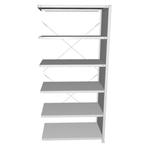 Meta Clip Legbordstelling 250x130x60 cm 6 legborden, Ophalen of Verzenden
