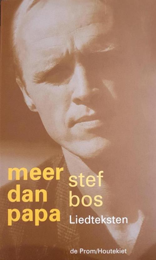 MEER DAN PAPA 9789068015942 S. Bos, Boeken, Kunst en Cultuur | Dans en Theater, Gelezen, Verzenden